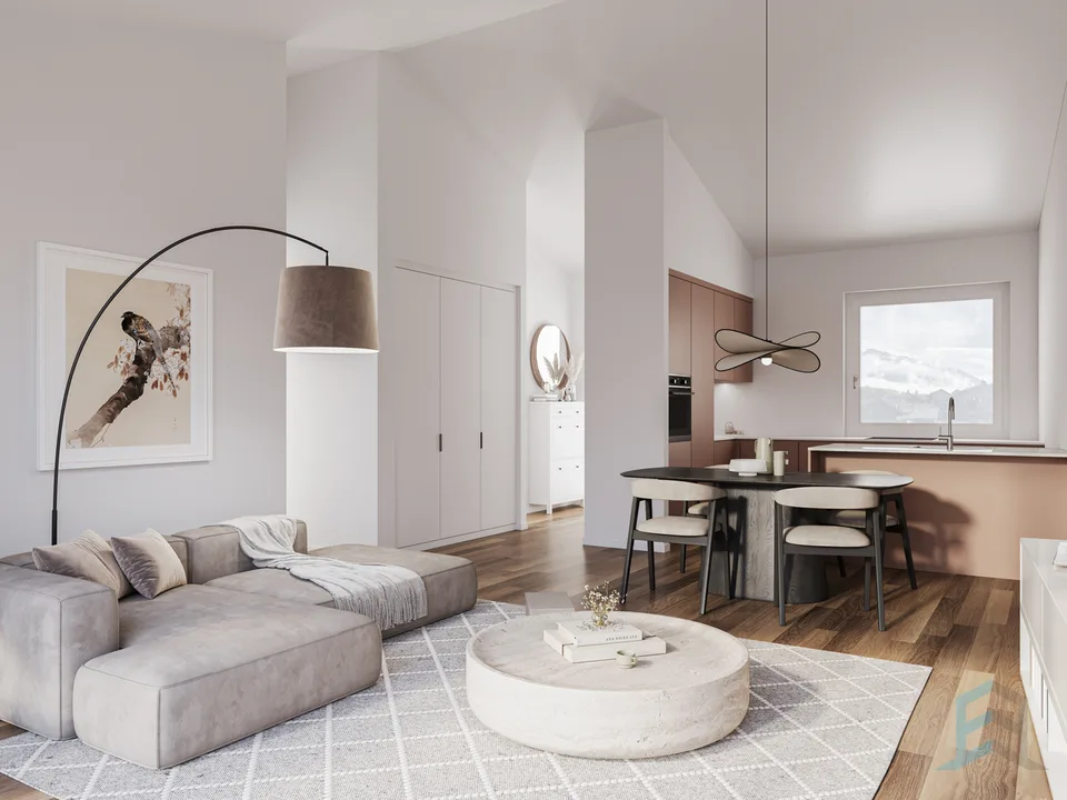 Superbo appartamento 4 ½ locali in un progetto di 7 unità a Villa
