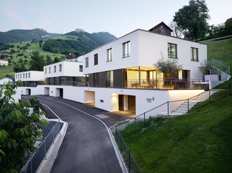 «Quartier³» - in the middle, on the mountain
