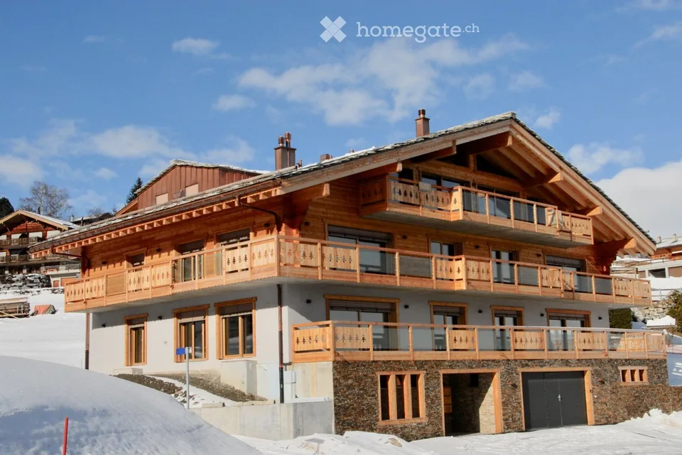 Magnifique appartement 3.5 pièces finitions luxueuses avec terrasse et vue à Haute-Nendaz