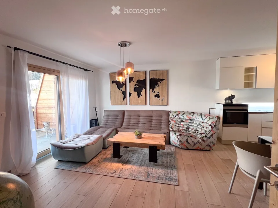 Magnifique appartement 3.5 pièces finitions luxueuses avec terrasse et vue à Haute-Nendaz