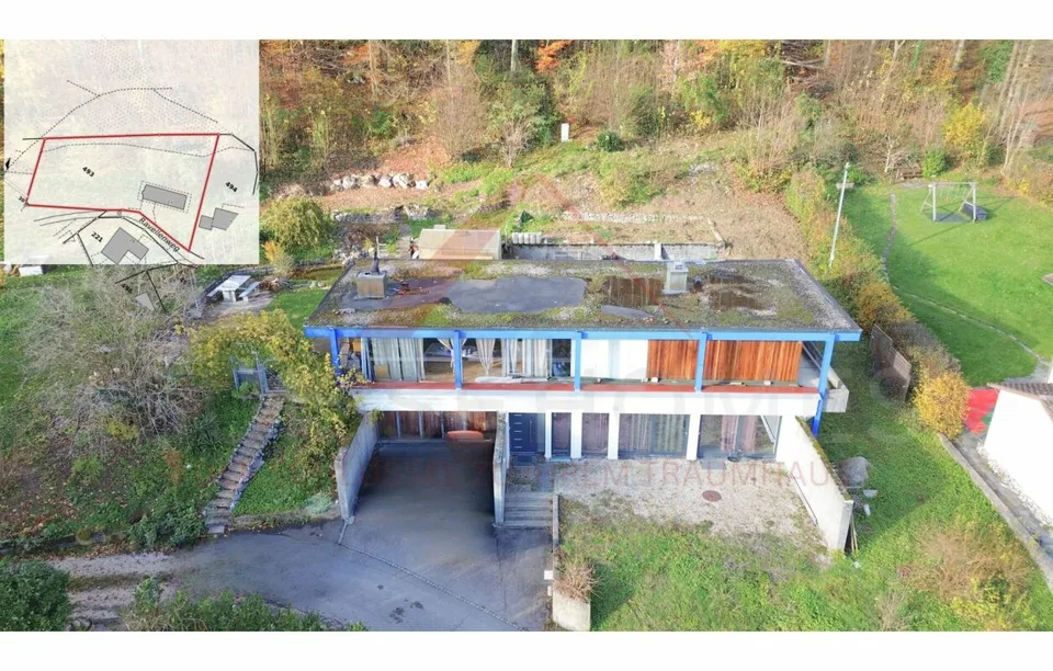 Einmalige Gelegenheit in Oensingen - Bauland mit Bestandshaus am Waldrand und Alpenpanorama