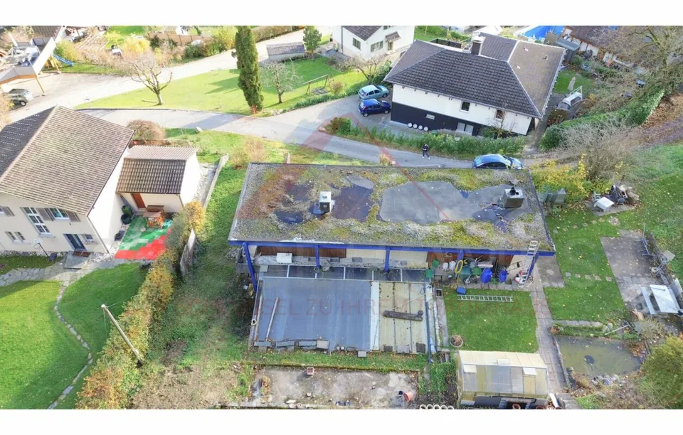 Einmalige Gelegenheit in Oensingen - Bauland mit Bestandshaus am Waldrand und Alpenpanorama