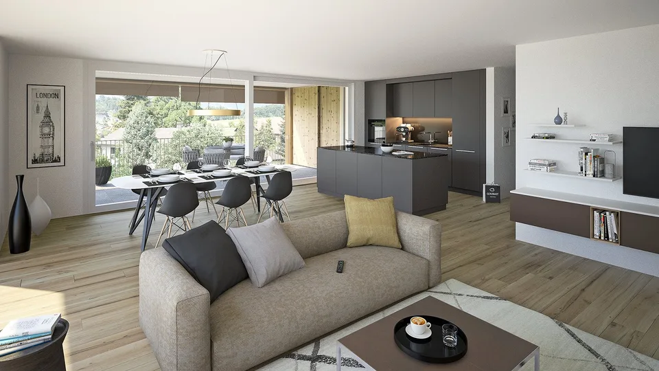 Appartement en propriété moderne à Lüterkofen (SO), près de Berne et de Soleure
