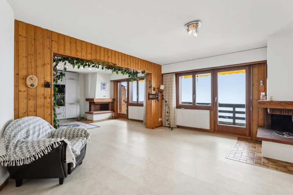 Große, helle Wohnung 115 m² mit herrlicher Aussicht auf den Mont-Blanc