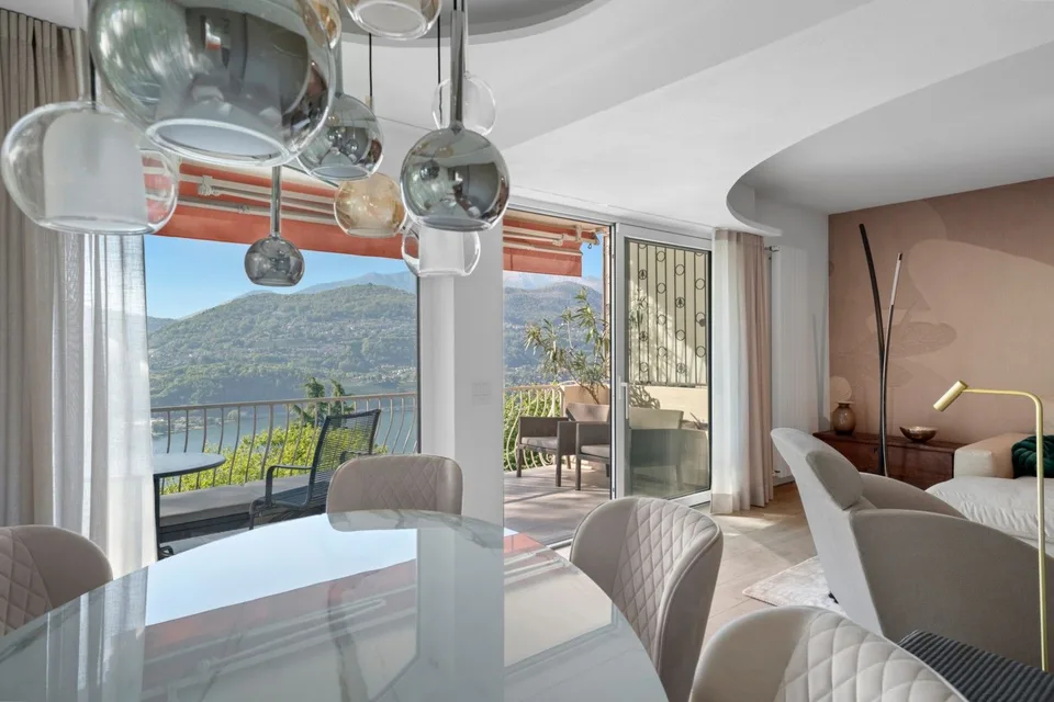 Montagnola - ESCLUSIVO 3,5 LOCALI IN VILLA DI SOLE 4 UNITÀ, UN’OASI DI DESIGN IMMERSA NEL VERDE