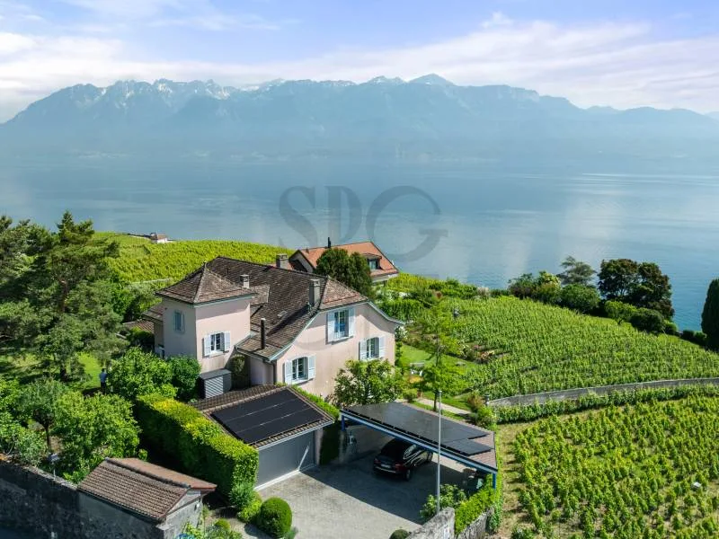 Elégante maison d'inspiration bourgeoise au coeur du Lavaux