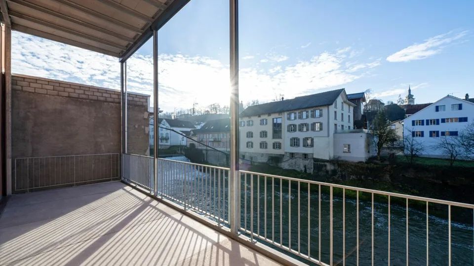 Überhohe Loft (100m2) in der Bruggmühle