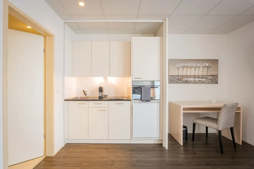 "Moderne 1.5 Zimmer-Wohnung  - Ihr Zuhause mit Hotelleistungen ab CHF 1‘680."-"
