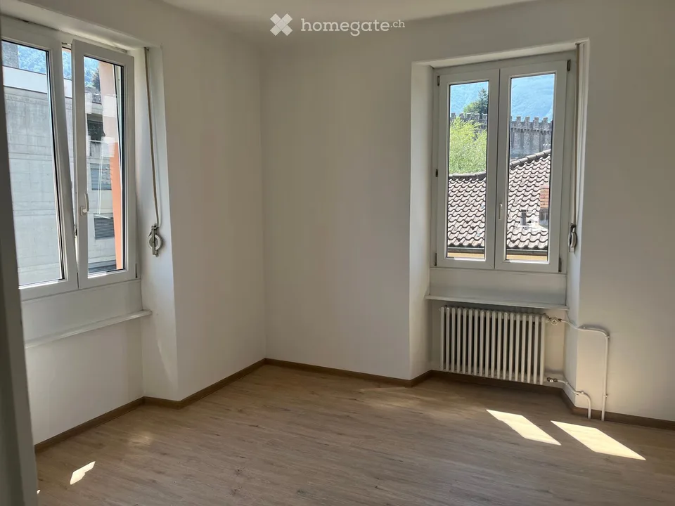 Faszinierendes 2.5-Zimmer-Apartment in einem historischen Gebäude in Bellinzona