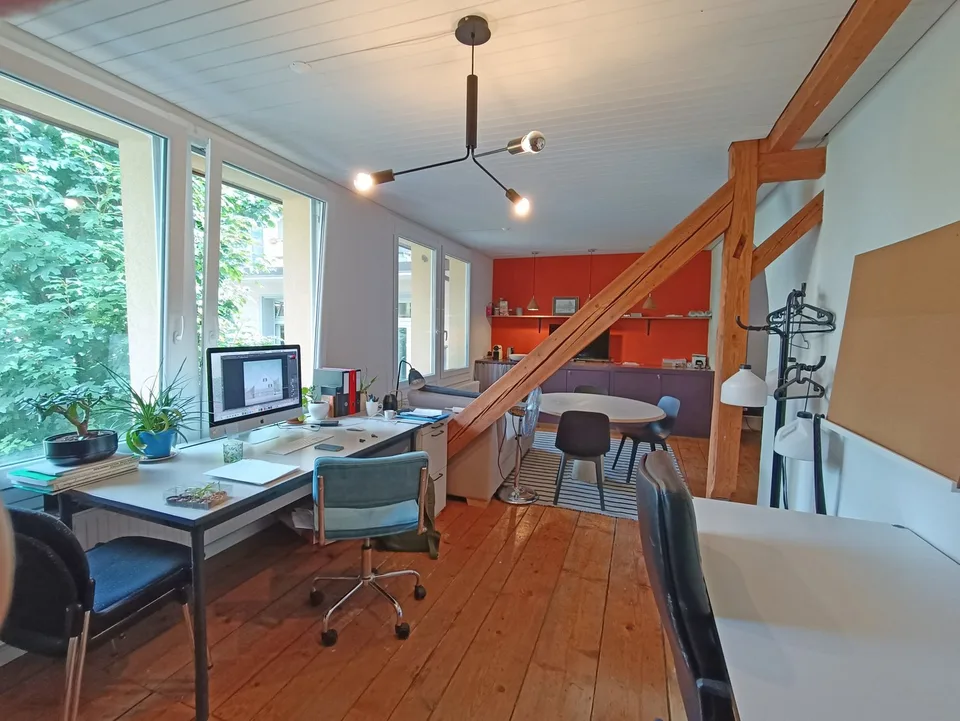 Moderner Arbeitsplatz an der Dufourstrasse in Luzern