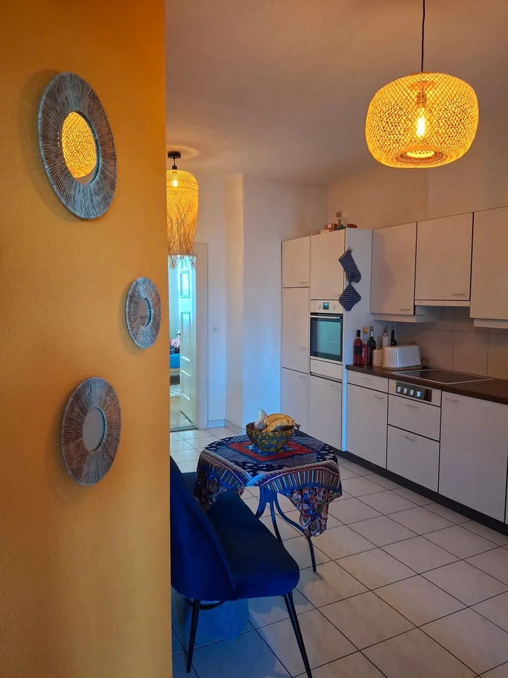 Prächtige Wohnung mit Balkon und schöner Aussicht