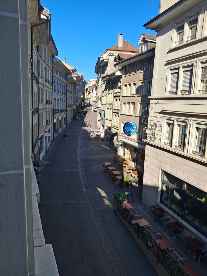 Prächtige Wohnung mit Balkon und schöner Aussicht