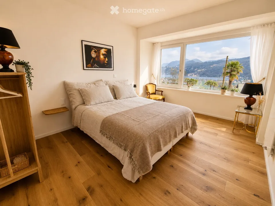 Appartamento vista lago per single o coppie