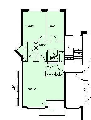 Sonnige Wohnung in gepflegtem Quartier – Foto 7 von 7