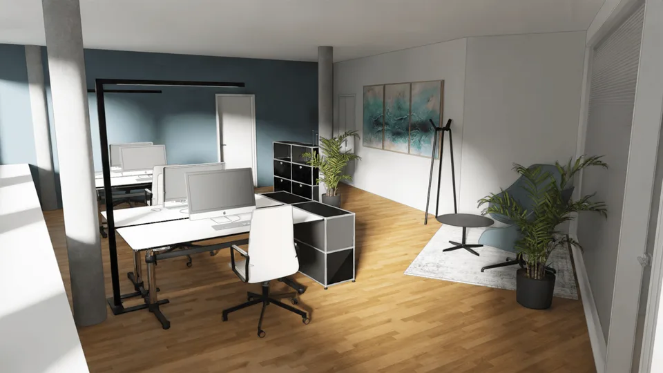 Espaces de bureau modernes au Dornacherplatz 7, Solothurn