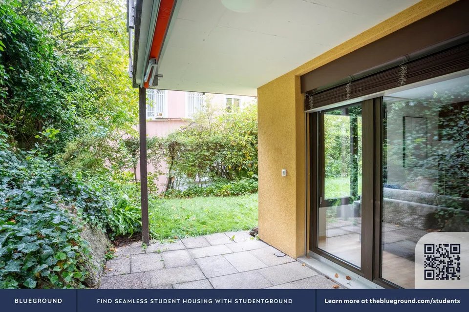 Hirslanden stiloso, 2,5 locali, giardino privato, cantina, W/T, via Blueground