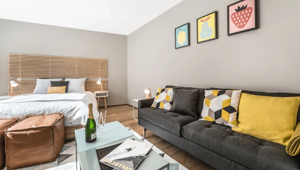 ✨ Charmantes möblierte Studio-Wohnung zur Miete in Carouge, Rue des Noirettes, Genf ✨