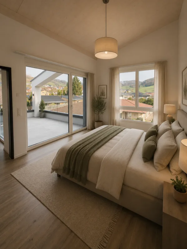 Vermietung: 2.5-Zimmer-Dachwohnung