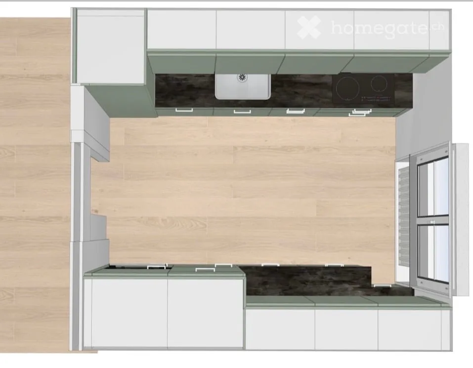 Primo affitto dopo ristrutturazione completa: appartamento 3,5 locali con balcone al 3° piano – Wil SG