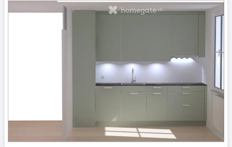 Primo affitto dopo ristrutturazione completa: appartamento 3,5 locali con balcone al 3° piano – Wil SG