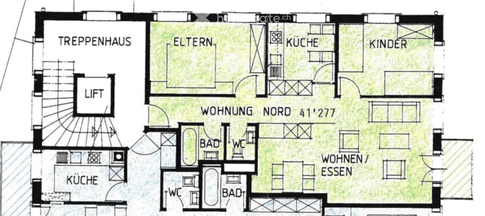 Primo affitto dopo ristrutturazione completa: appartamento 3,5 locali con balcone al 3° piano – Wil SG