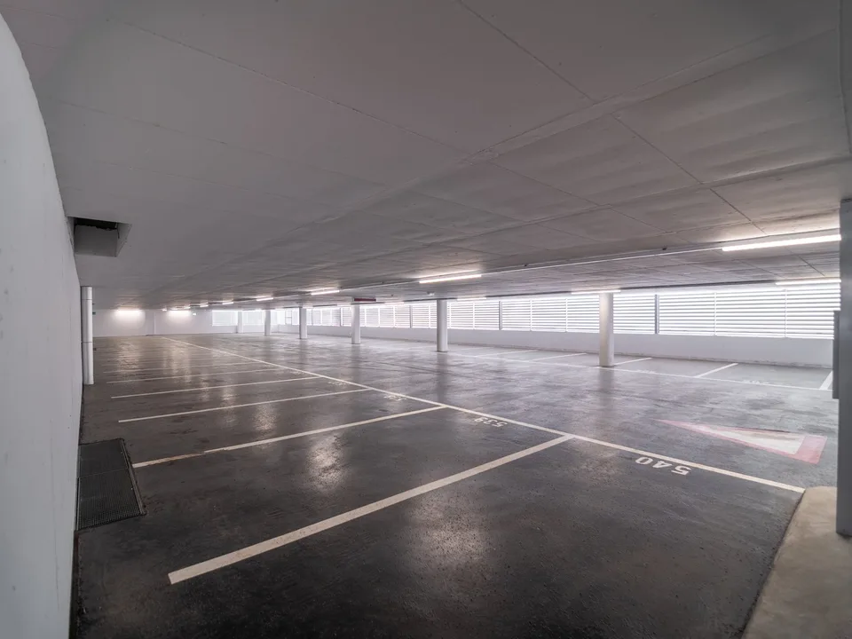 Parcheggi nel garage del TechCenter Reinach