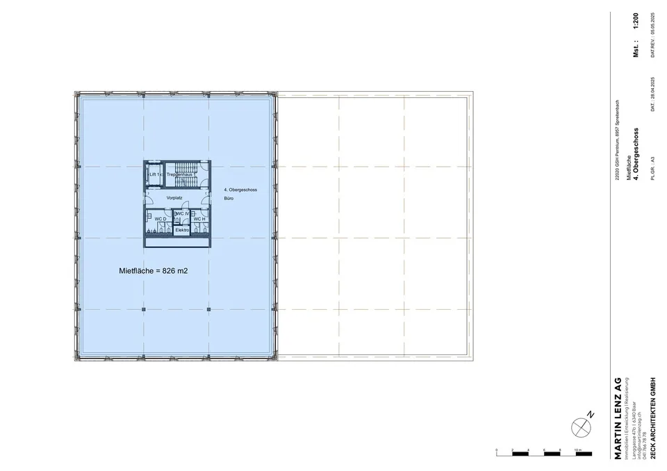 Neubau eines hochwertigen Gewerbe- und Bürogebäudes an bester Lage in Spreitenbach – Foto 11 von 11