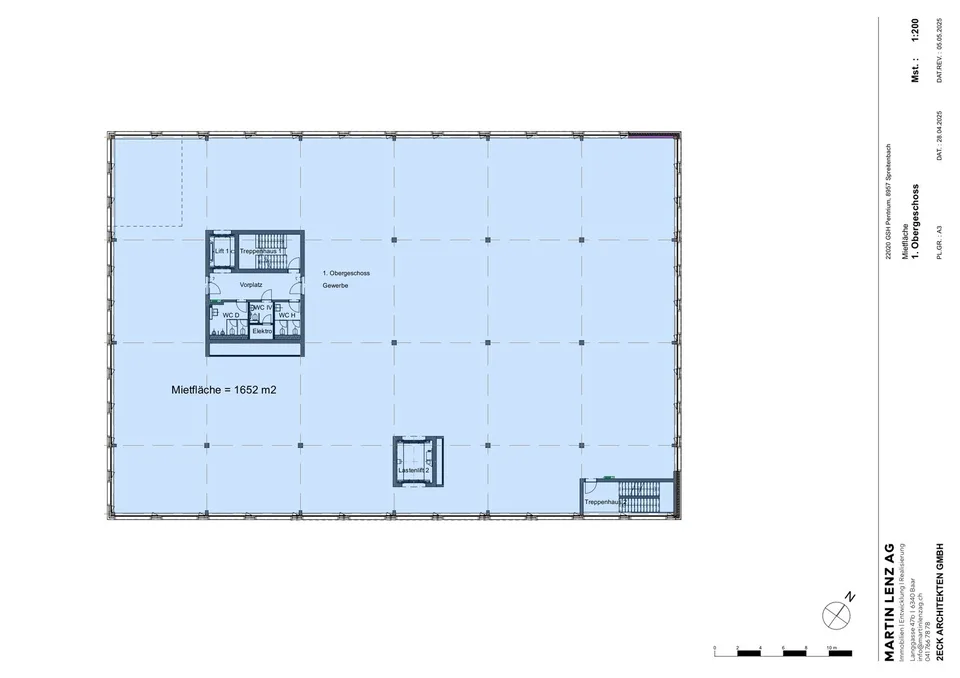 Neubau eines hochwertigen Gewerbe- und Bürogebäudes an bester Lage in Spreitenbach – Foto 9 von 11