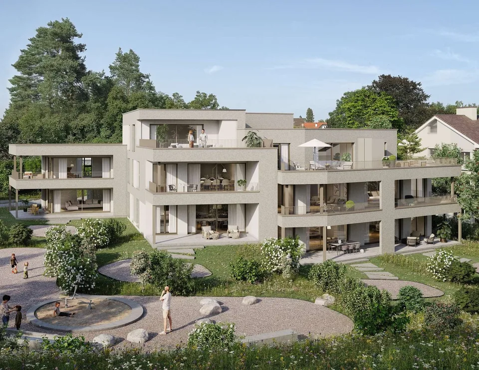 Appartement de 2,5 pièces en construction neuve dans le quartier de Breite "Sunneburgguet"