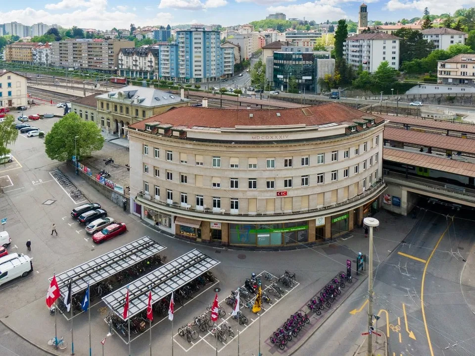 Surface commercial à la Gare de Fribourg