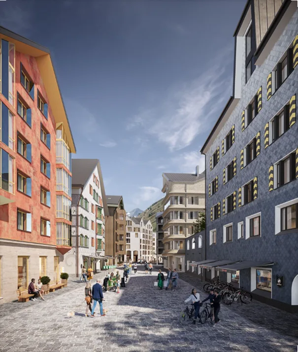 Retailfläche im Zentrum von Andermatt Reuss – Raum für Marken mit Profil