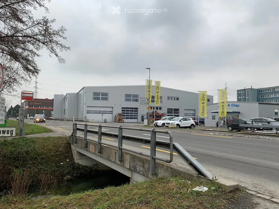 Gewerbe-/Industrieobjekt zur Miete in Studen BE – 370 m² - 450 m² ab 2027