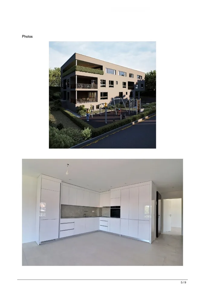 Appartement 3,5 pièces à Corminboeuf. Dès 1er juillet 2026.