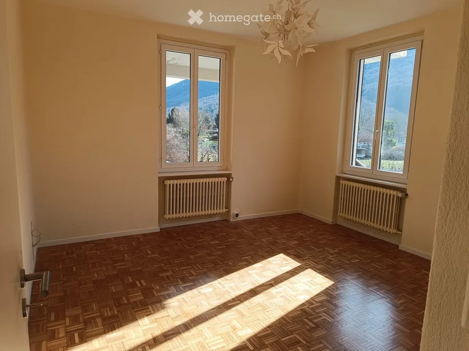 Wohnung 4.5 Zimmer mit Garten