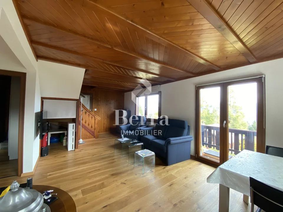 Bellissimo chalet ristrutturato con studio indipendente e vista panoramica sul Lago di Ginevra