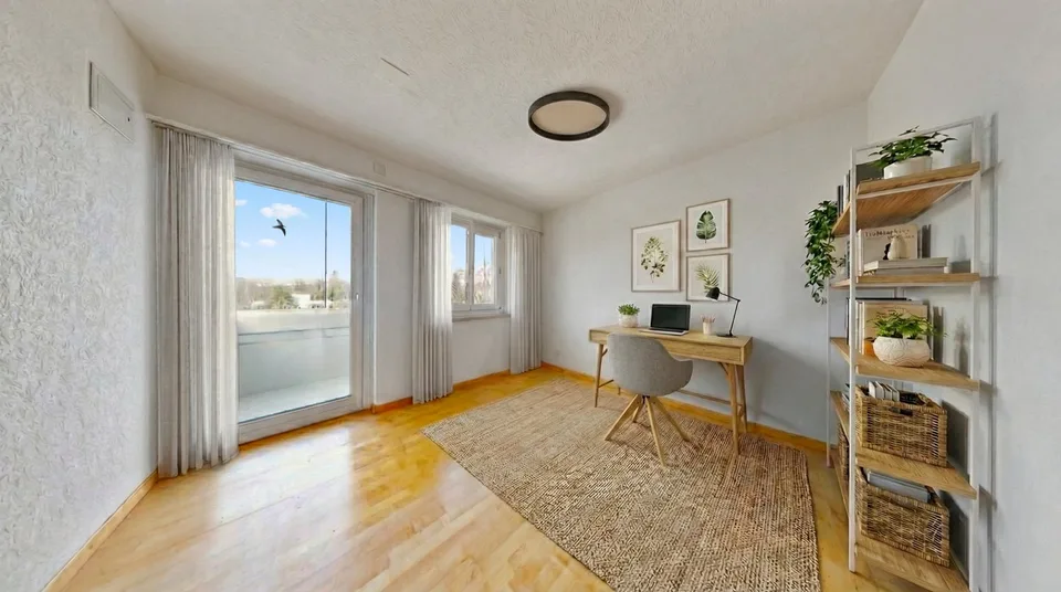 Sonnige 3.5-Zimmer-Wohnung mit zwei Balkonen in attraktiver Lage nahe Zürich