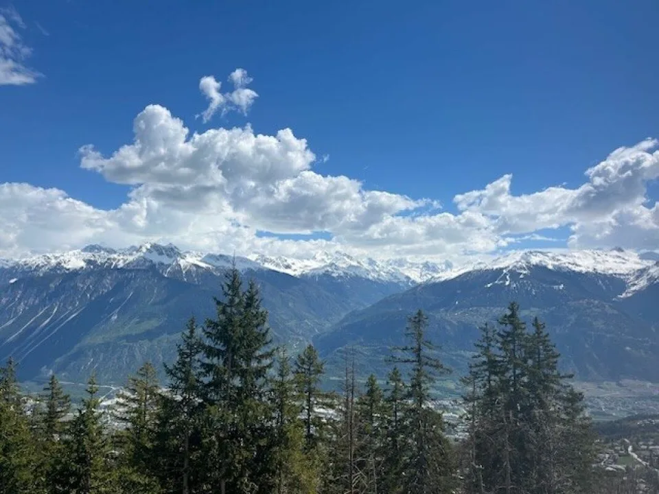 Schönes 4.5-Zimmer-Apartment in Vermala mit Panoramablick, nahe den Pisten – Foto 6 von 6