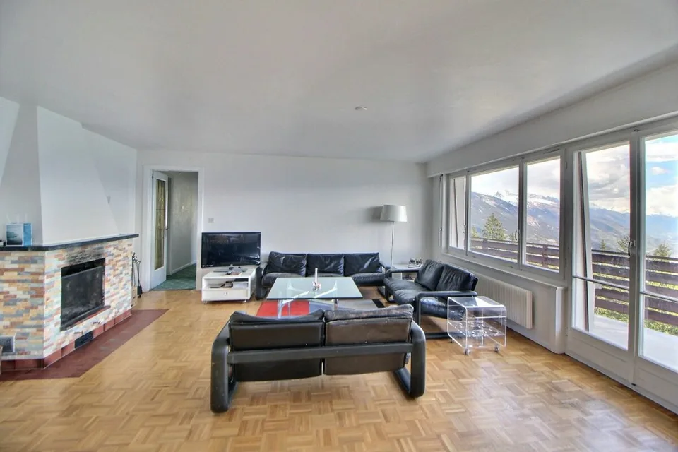 Superbe 4.5 pièces à Vermala avec vue panoramique, proche des pistes
