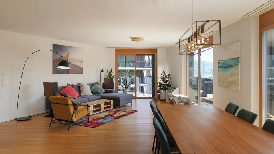 Modern 4.5-room apartment with lake view in Au ZH