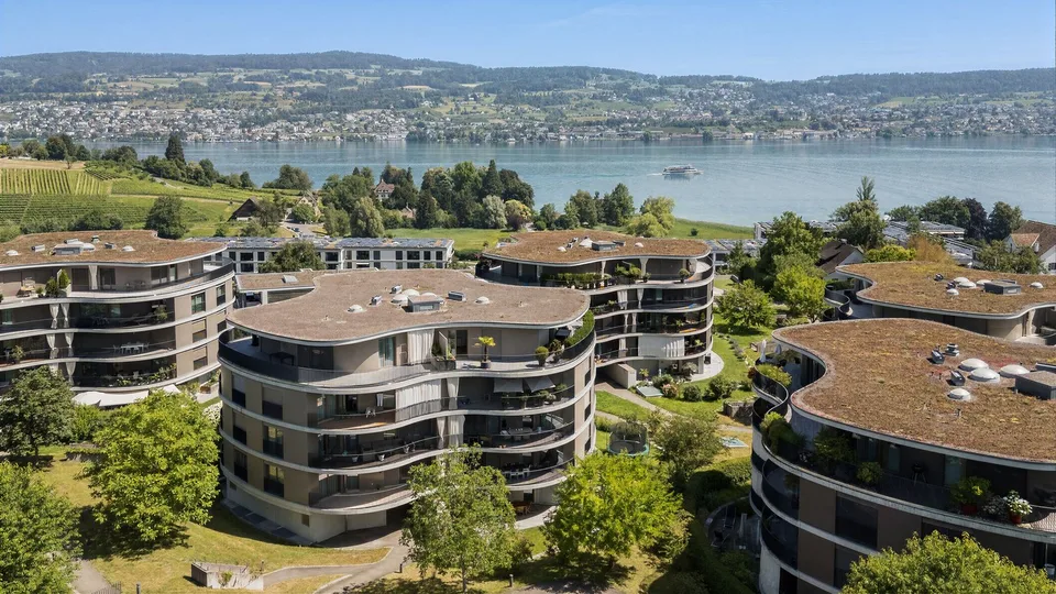 Moderne 4.5-Zimmer-Wohnung mit Seesicht in Au ZH