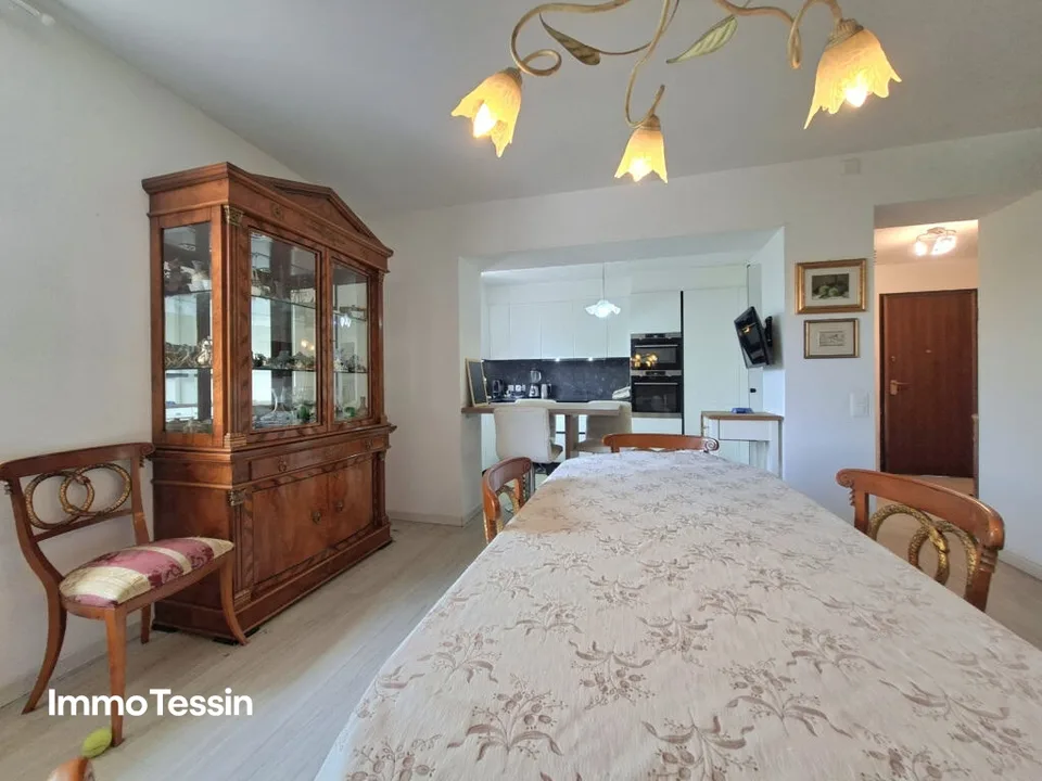 2 Zimmer Wohnung in einem 4 Parteienhaus nur wenige Minuten von Lugano