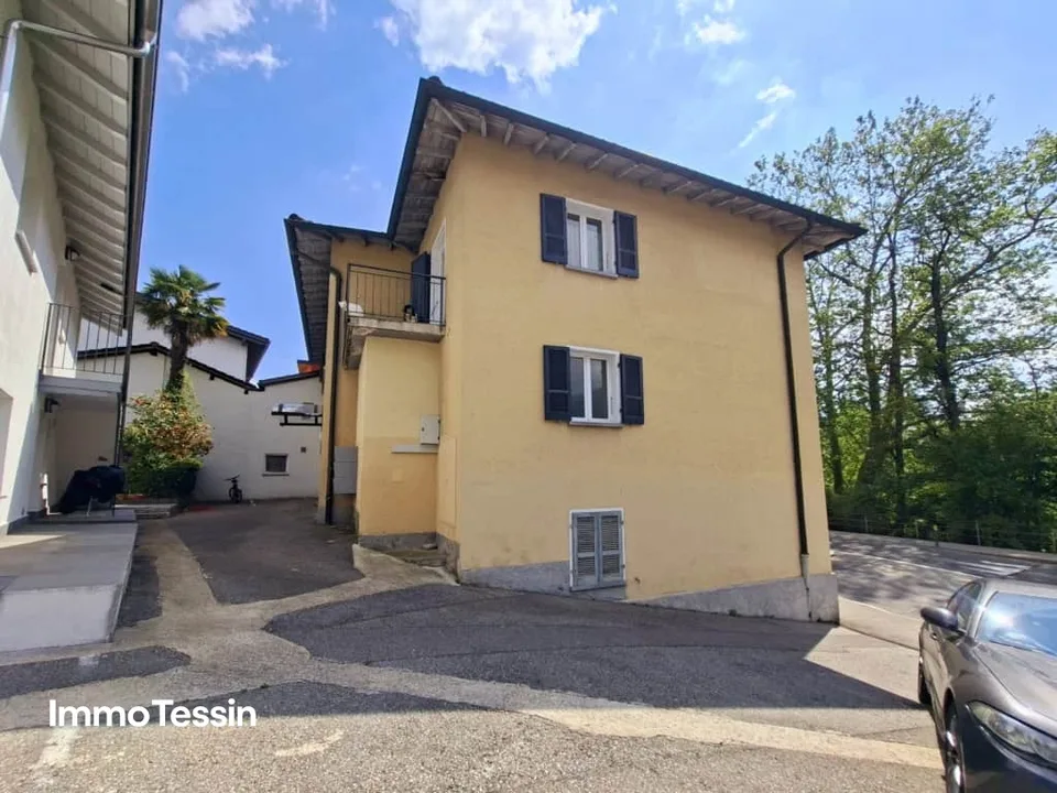 2 Zimmer Wohnung in einem 4 Parteienhaus nur wenige Minuten von Lugano