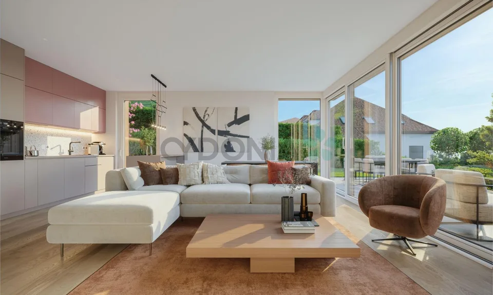 Zu verkaufen Neubau-Projekt in Lutry ? Außergewöhnliche 4,5-Zimmer-Wohnung mit insgesamt 132 m² und Terrasse – Foto 7 von 7