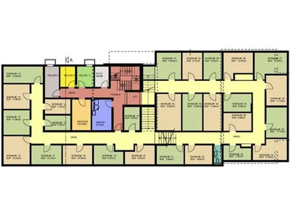 Stanze da sci 8 - 12,5m2 direttamente all'Alpinexpress, comodamente accessibili con ascensore, 50 metri fino alla pista da sci