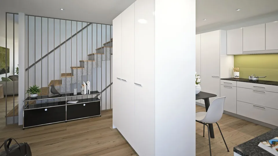 Modernes Doppeleinfamilienhaus in Wasen im Emmental