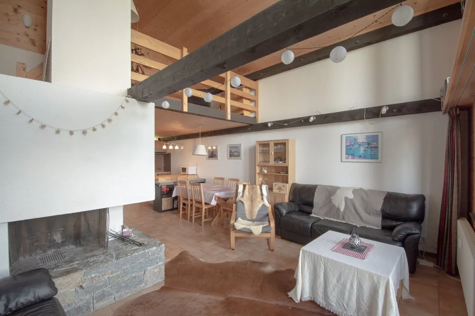 Chalet contigue de 5.5 pièces idéalement situé sur les pistes à Gryon