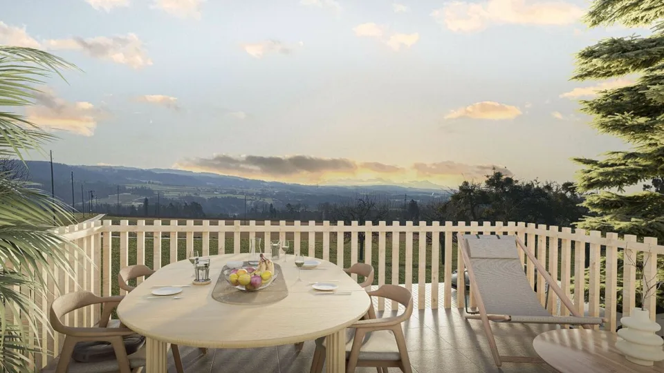 Cronay - Appartamento nuovo di 5.5 locali con terrazza e giardino