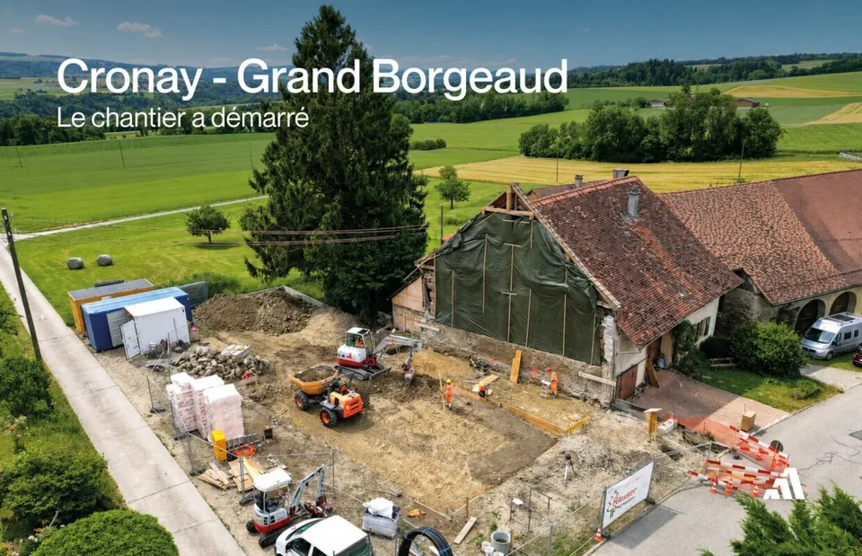 Cronay - Appartement neuf de 5.5 pièces avec terrasse et jardin