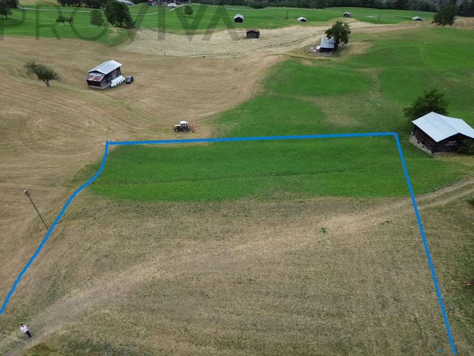 2'769 m² Bauland im Herzen des Goms
