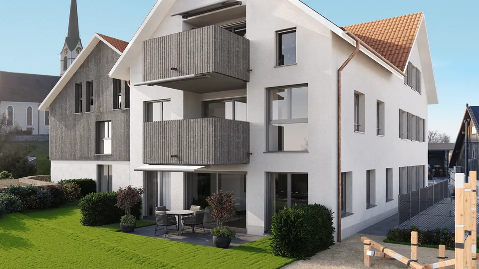 Attrazione Eschenz – Appartamenti nuovi esclusivi in stile di casa di campagna elegante
